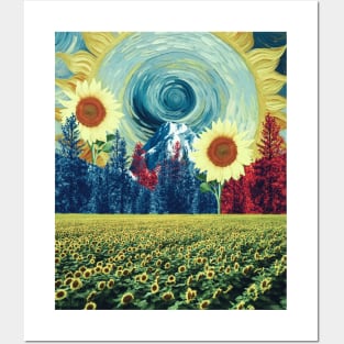 The Sunflower Field Posters and Art